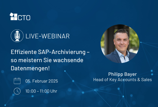 Effiziente SAP-Archivierung – so meistern Sie wachsende Datenmengen!